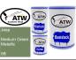 Preview: Jeep, Medium Green Metallic, 5B: 500ml Lackdose + 500ml Klarlack + 250ml Härter - Set, von ATW Autoteile West.